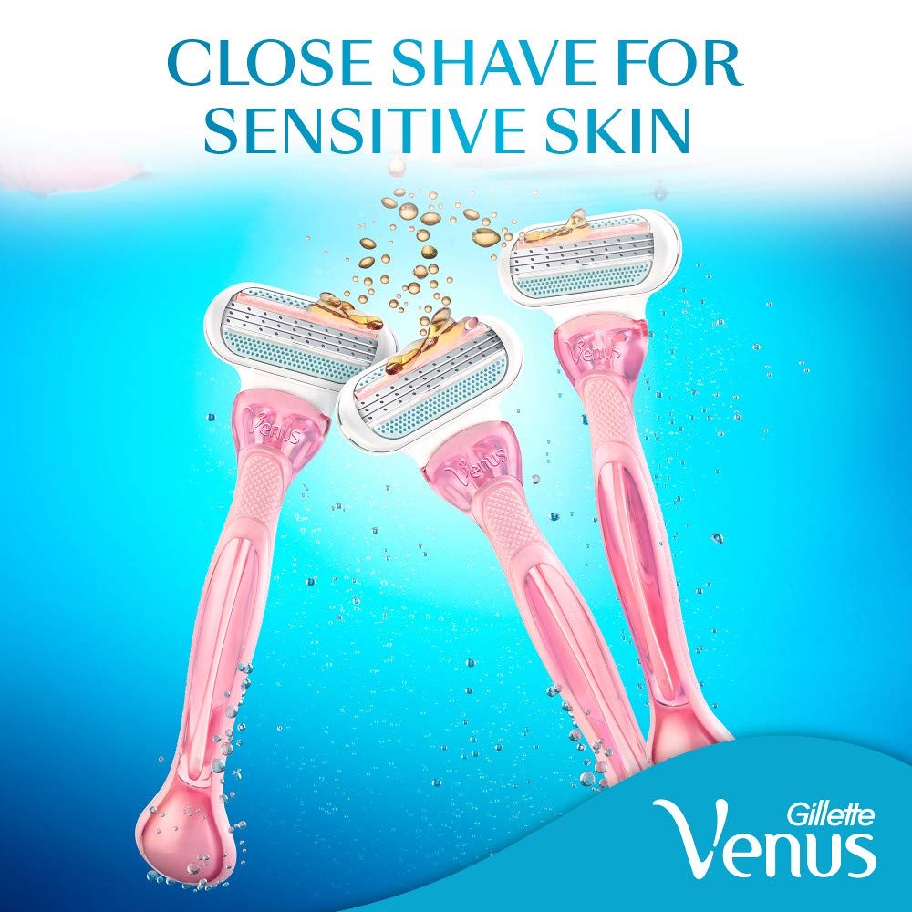 Buy Gillette Venus Sensitive Disposable Razors 3 Pack Online at Chemist